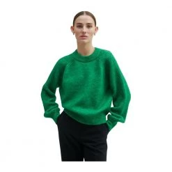 Second Female Knit O-Neck Green