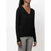 Allude V-neck Knitwear Black