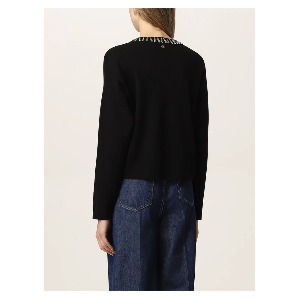 Liu Jo MAGLIA CHIUSA Black 2 Liu Jo MAGLIA CHIUSA Black - Bilde 2