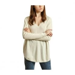 KUJTEN Knitwear White -Dame-strikkegensere Salg unnamed file 2225