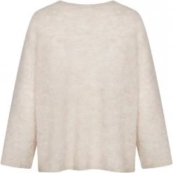 GAI+LISVA Edda Knitwear Beige -Dame-strikkegensere Salg unnamed file 2228