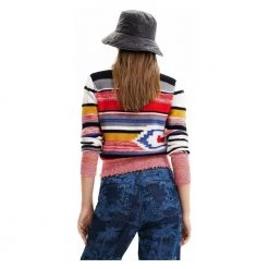 Desigual Round-neck Knitwear Red