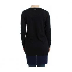 Costume National V-neck Lightweight Sweater Black -Dame-strikkegensere Salg unnamed file 2247