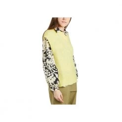 Second Female Brooky Sleeveless Sweater Yellow -Dame-strikkegensere Salg unnamed file 226