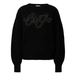 Liu Jo Maglia Chiusa Sweatshirt Black -Dame-strikkegensere Salg unnamed file 2279