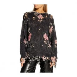 R13 Sweater Black -Dame-strikkegensere Salg unnamed file 2291