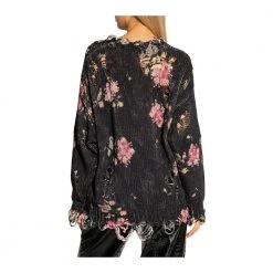 R13 Sweater Black -Dame-strikkegensere Salg unnamed file 2292