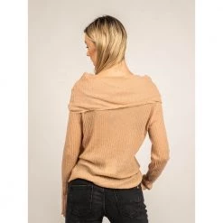 Patrizia Pepe Round-neck Knitwear Beige -Dame-strikkegensere Salg unnamed file 2335