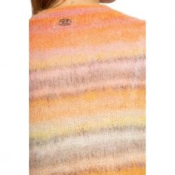 Diesel M-ICAELA Sweater With Short Sleeves Orange -Dame-strikkegensere Salg unnamed file 2352
