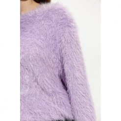 1017 ALYX 9SM Faux Fur Sweater Purple