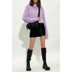 1017 ALYX 9SM Faux Fur Sweater Purple -Dame-strikkegensere Salg unnamed file 2368