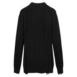 Han Kjøbenhavn Boyfriend Knit Black -Dame-strikkegensere Salg unnamed file 2379