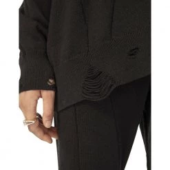 Han Kjøbenhavn Boyfriend Knit Black -Dame-strikkegensere Salg unnamed file 2382