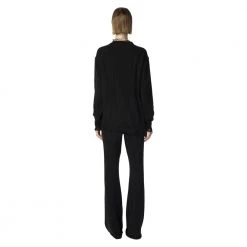 Han Kjøbenhavn Boyfriend Knit Black -Dame-strikkegensere Salg unnamed file 2383