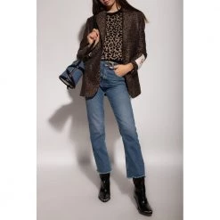 Golden Goose Crewneck Sweater Beige -Dame-strikkegensere Salg unnamed file 2439