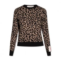 Golden Goose Crewneck Sweater Beige -Dame-strikkegensere Salg unnamed file 2440