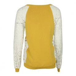 Moschino Cheap And Chic Sweater Yellow 8 Moschino Cheap And Chic Sweater Yellow -Dame-strikkegensere Salg unnamed file 2477