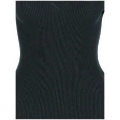 P.A.R.O.S.H. Sweater V-neck Long Sleeves Green -Dame-strikkegensere Salg unnamed file 2526