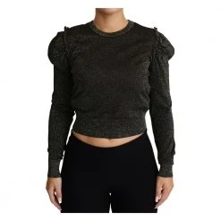 Dolce & Gabbana Sweater Black -Dame-strikkegensere Salg unnamed file 2537