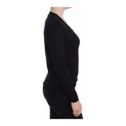 Dolce & Gabbana Crewneck Sweater Pull Top Black -Dame-strikkegensere Salg unnamed file 2570