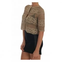 Dolce & Gabbana Crochet Knitted Floral Sweater Beige 7 Dolce & Gabbana Crochet Knitted Floral Sweater Beige -Dame-strikkegensere Salg unnamed file 2587