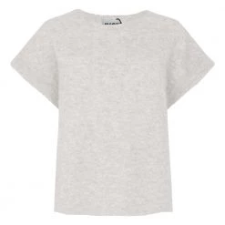 Just Female Cold Knit Vest White