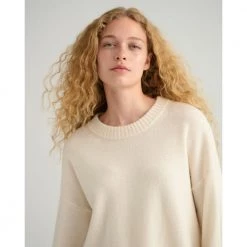 Gant C-Neck Sweater Beige -Dame-strikkegensere Salg unnamed file 266