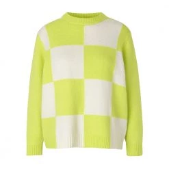 Baum Und Pferdgarten Round-neck Knitwear Green -Dame-strikkegensere Salg unnamed file 2689