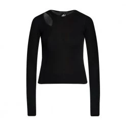 Helmut Lang Top With Cut-outs Black