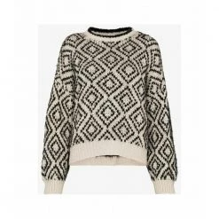 Brunello Cucinelli Round-neck Knitwear Beige -Dame-strikkegensere Salg unnamed file 2732