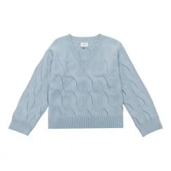 Axel Arigato Carla Sweater Blue -Dame-strikkegensere Salg unnamed file 2749