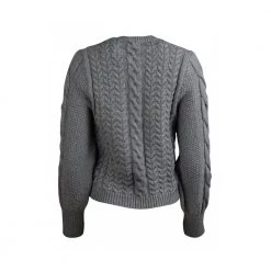 Stella McCartney Embroidered Sweater Gray