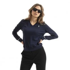 Polo Ralph Lauren Longsleeve -Pullover 281861216001 Blue 8 Polo Ralph Lauren Longsleeve -Pullover 281861216001 Blue -Dame-strikkegensere Salg unnamed file 2765