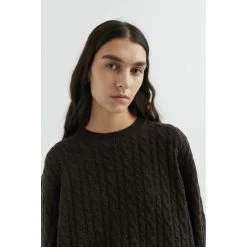 Axel Arigato Tidal Sweater Brown -Dame-strikkegensere Salg unnamed file 2774