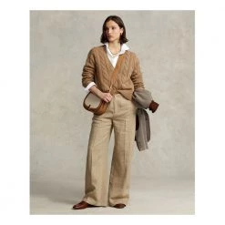 Polo Ralph Lauren Melange Genser Brown -Dame-strikkegensere Salg unnamed file 2810