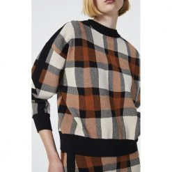 Rodebjer Round-neck Knitwear Brown 7 Rodebjer Round-neck Knitwear Brown -Dame-strikkegensere Salg unnamed file 282