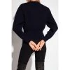 Alaïa Ribbed Sweater Blue
