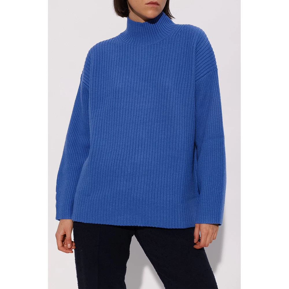 See By Chloé Ribbed Sweater Blue 2 See By Chloé Ribbed Sweater Blue - Bilde 2