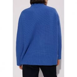 See By Chloé Ribbed Sweater Blue 8 See By Chloé Ribbed Sweater Blue -Dame-strikkegensere Salg unnamed file 2852