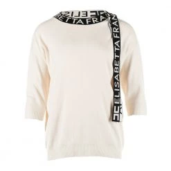 Elisabetta Franchi Sweater Beige -Dame-strikkegensere Salg unnamed file 2855