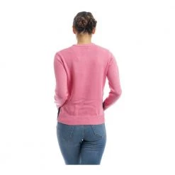MC2 Saint Barth Round-neck Knitwear Pink -Dame-strikkegensere Salg unnamed file 2861