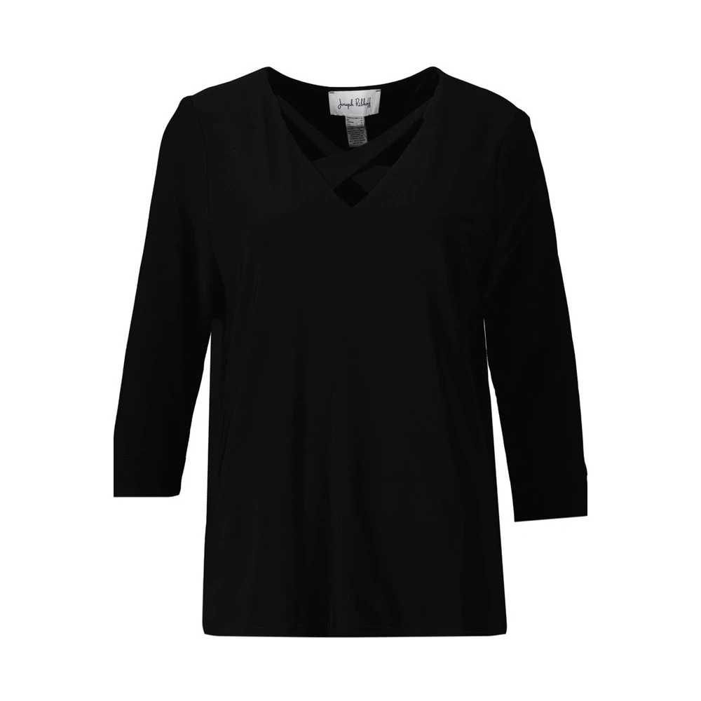 Joseph Ribkoff V-neck Knitwear Black 1 Joseph Ribkoff V-neck Knitwear Black