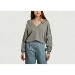 See By Chloé Wool Jumper Gray
