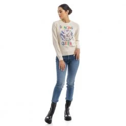 MC2 Saint Barth Round-neck Knitwear Beige -Dame-strikkegensere Salg unnamed file 2883