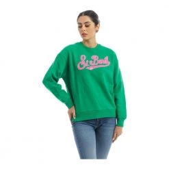 MC2 Saint Barth Round-neck Knitwear Green -Dame-strikkegensere Salg unnamed file 2902