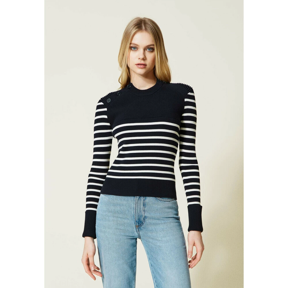 Twinset KNITWEAR Blue 3 Twinset KNITWEAR Blue - Bilde 3