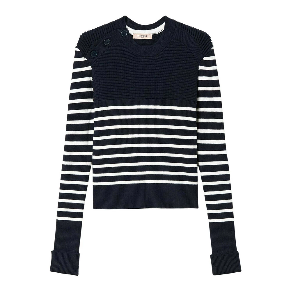 Twinset KNITWEAR Blue 4 Twinset KNITWEAR Blue - Bilde 4