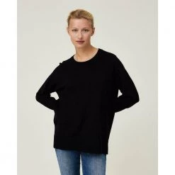 Lexington Lizzie Organic Sweater Black -Dame-strikkegensere Salg unnamed file 2951