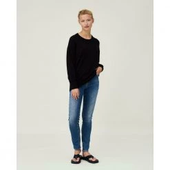 Lexington Lizzie Organic Sweater Black -Dame-strikkegensere Salg unnamed file 2954