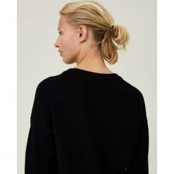 Lexington Lizzie Organic Sweater Black -Dame-strikkegensere Salg unnamed file 2955